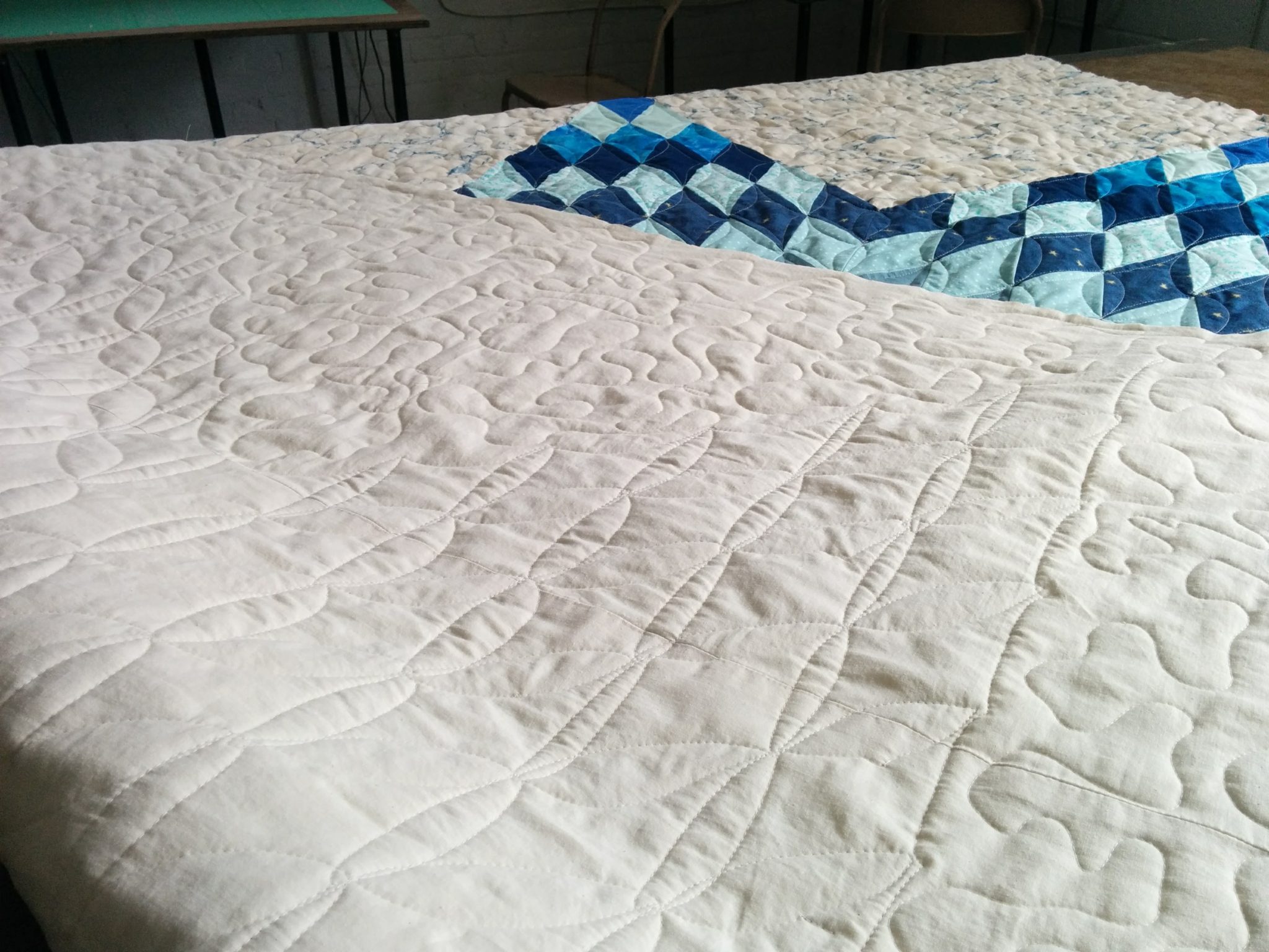 Scrappy Lone Star Quilt - Megan Makes